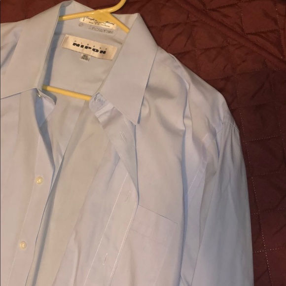 Used shirt by Albert Nipon size 16.5 - Picture 2 of 8